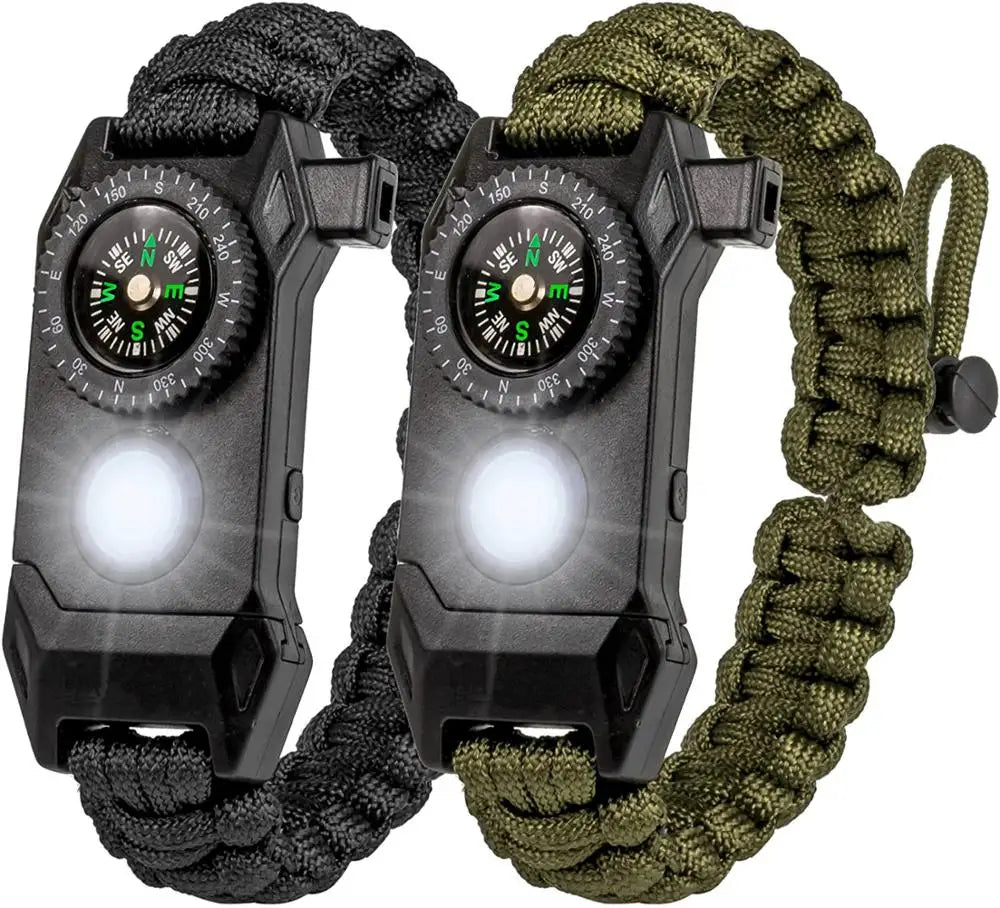 Tactical Survival Paracord Bracelet