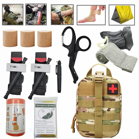 Military Survival Emergency Kits Gear Bag