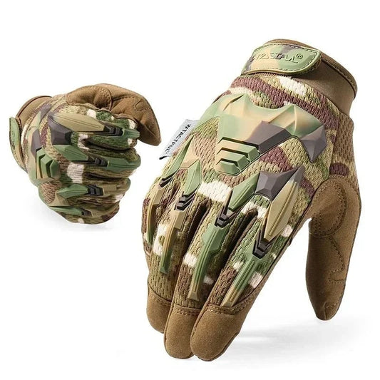 Military Multicam Full Finger Gloves