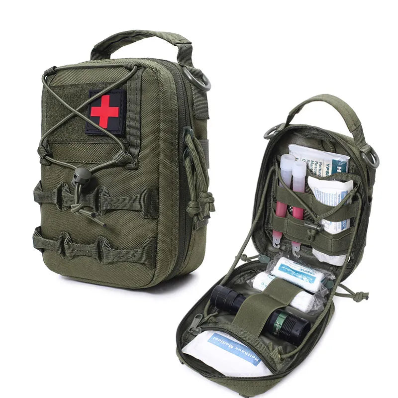 Molle Tactical EDC First Aid Kit Waist Pack Backpack